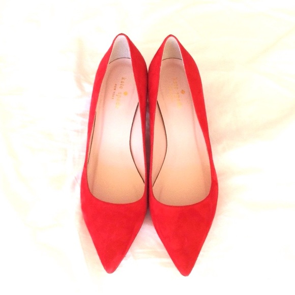 Kate Spade New York Milan Too Heels, Poppy Red 10M - Picture 3 of 7